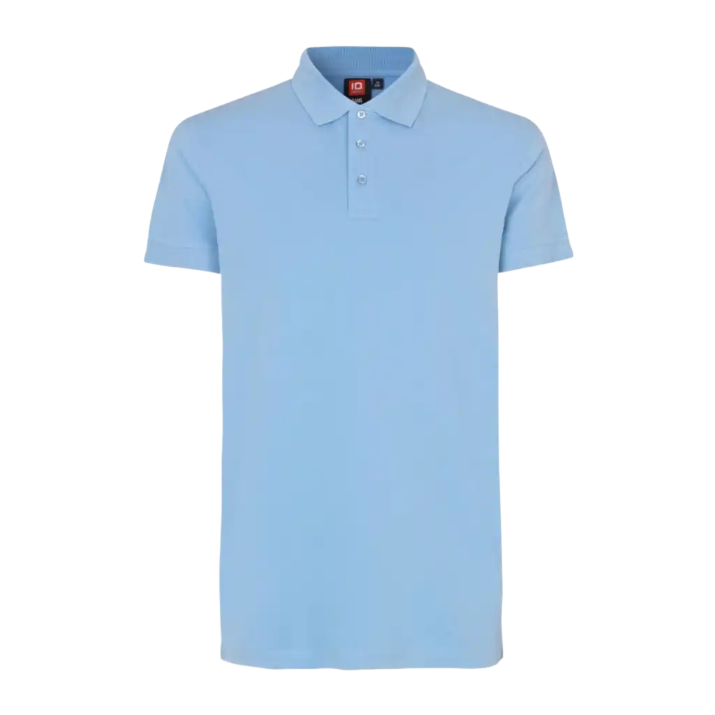 Polo paita Stretch ID 0525-Light Blue-ZigiZagi