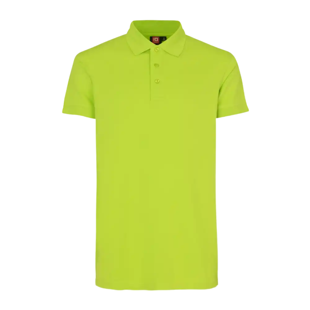Polo paita Stretch ID 0525-Lime-ZigiZagi