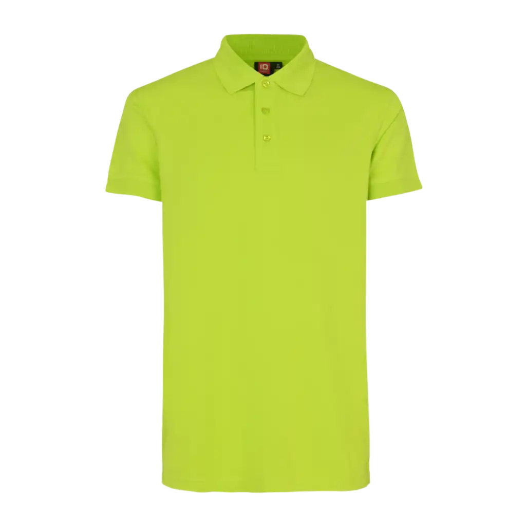 Polo paita Stretch ID 0525-Lime-ZigiZagi