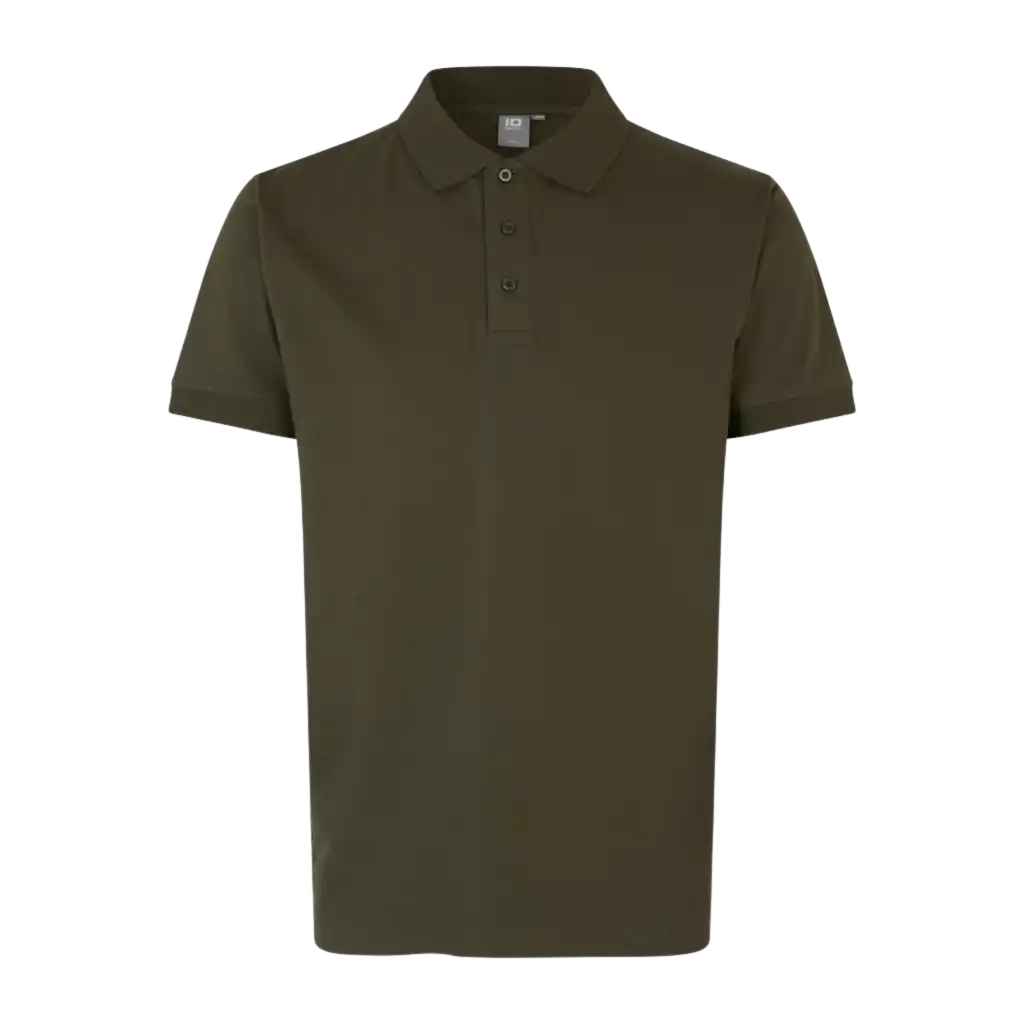 Polo paita Stretch ID 0525-Mocca-ZigiZagi