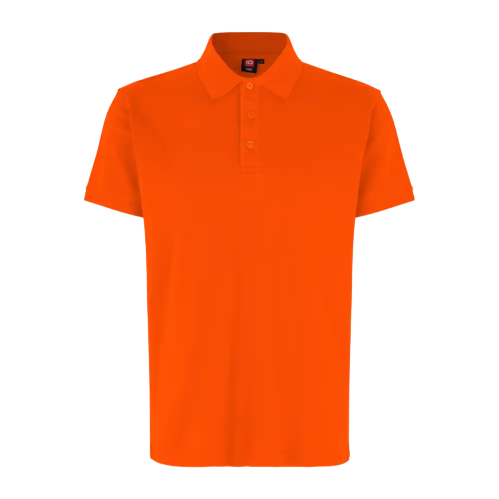 Polo paita Stretch ID 0525-Orange-ZigiZagi