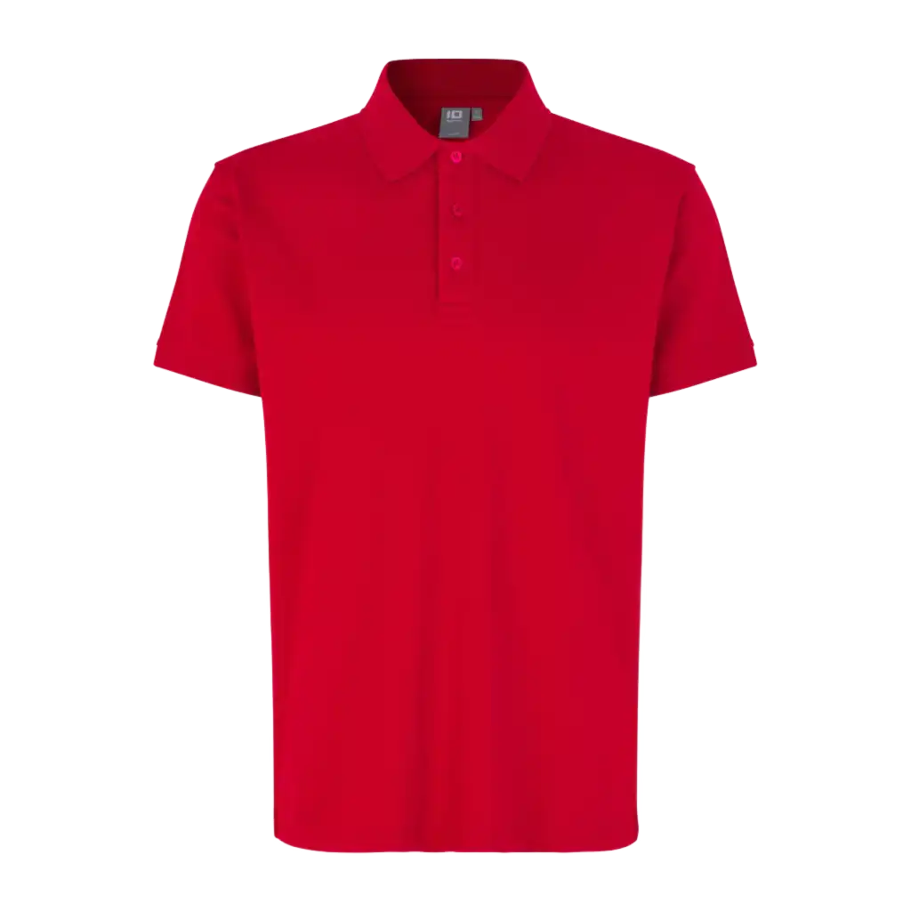 Polo paita Stretch ID 0525-Red-ZigiZagi