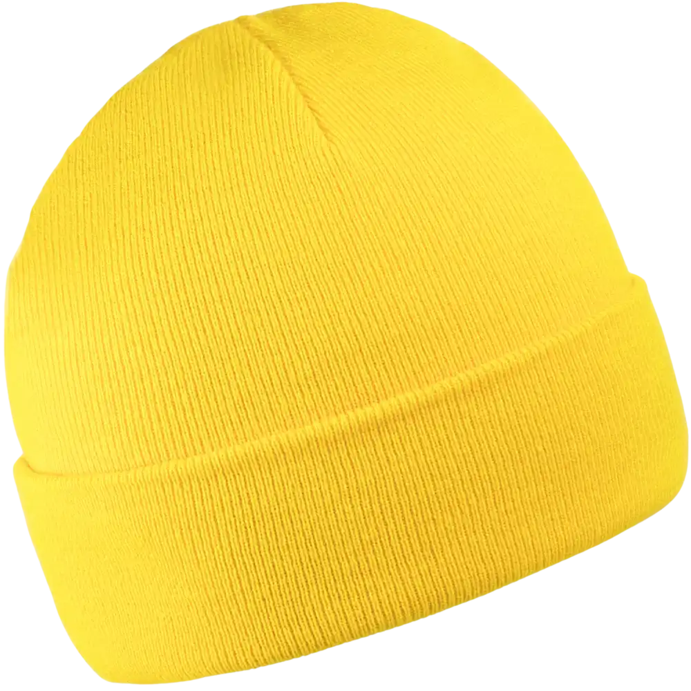 Primary_Band_keltainen mainospipo yrityksen omalla logolla. Zigi Zagi Oy