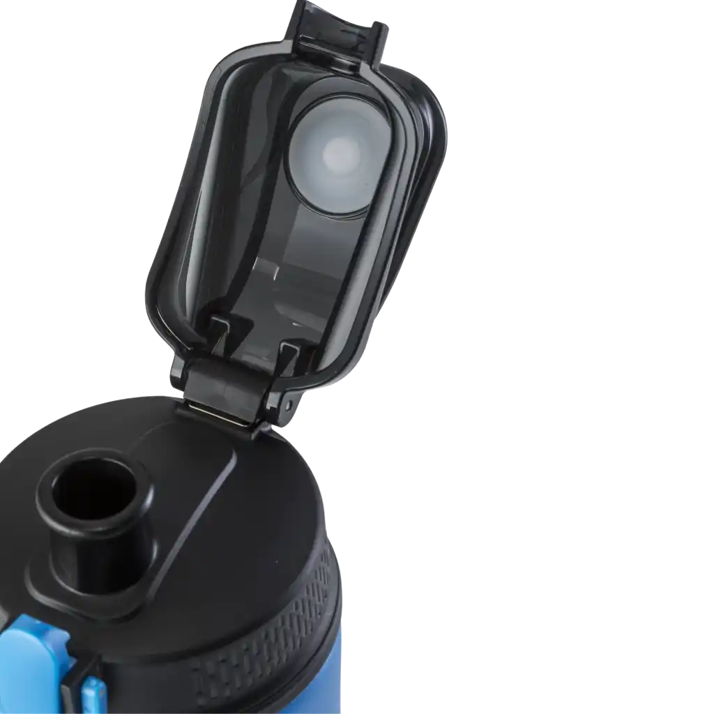 Primo juomapullo ruostumatonteräs. Laadukas korkki auki