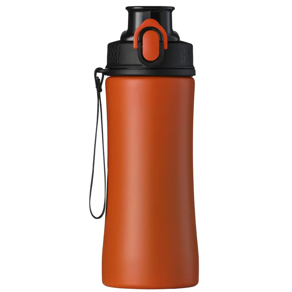 Oranssi PRIMO-teräspullo (550 ml) – energinen lahja omalla logolla