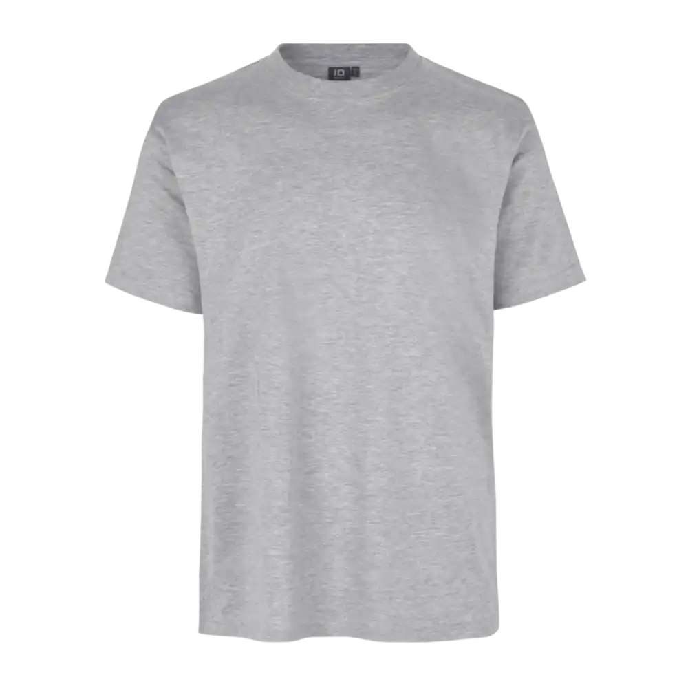 PRO Wear T-shirt 0310 Grey Melange – ISO 15797 -sertifioitu teollisuuspesun kestävä T-paita, OEKO-TEX® hyväksytty