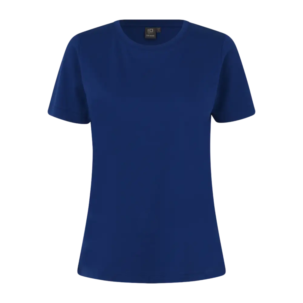 PRO Wear T-shirt 0317 Royal Blue – PRO Wear by ID® naisten T-paita, OEKO-TEX®-sertifioitu ja teollisuuspesun kestävä logopaita
