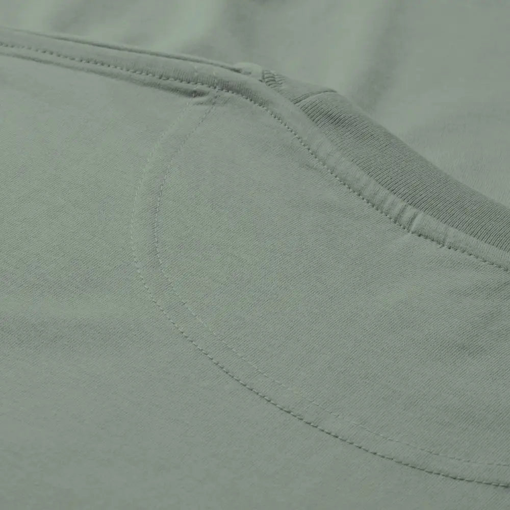 PRO Wear T-shirt 0310 Dusty Green – teollisuuspesun kestävä työ-T-paita omalla logolla kestävillä saumoilla
