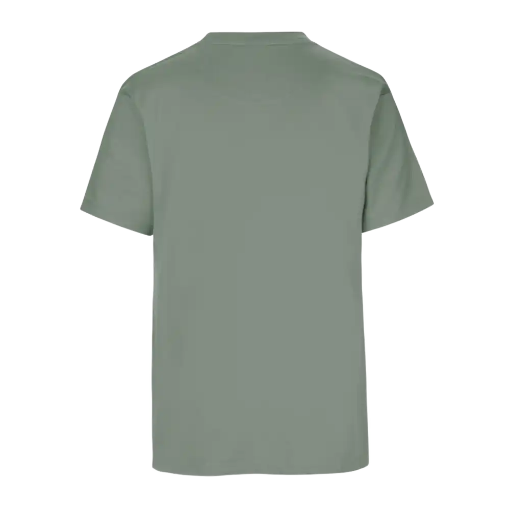PRO Wear T-shirt 0310 Dusty Green – teollisuuspesun kestävä työ-T-paita omalla logolla takaa