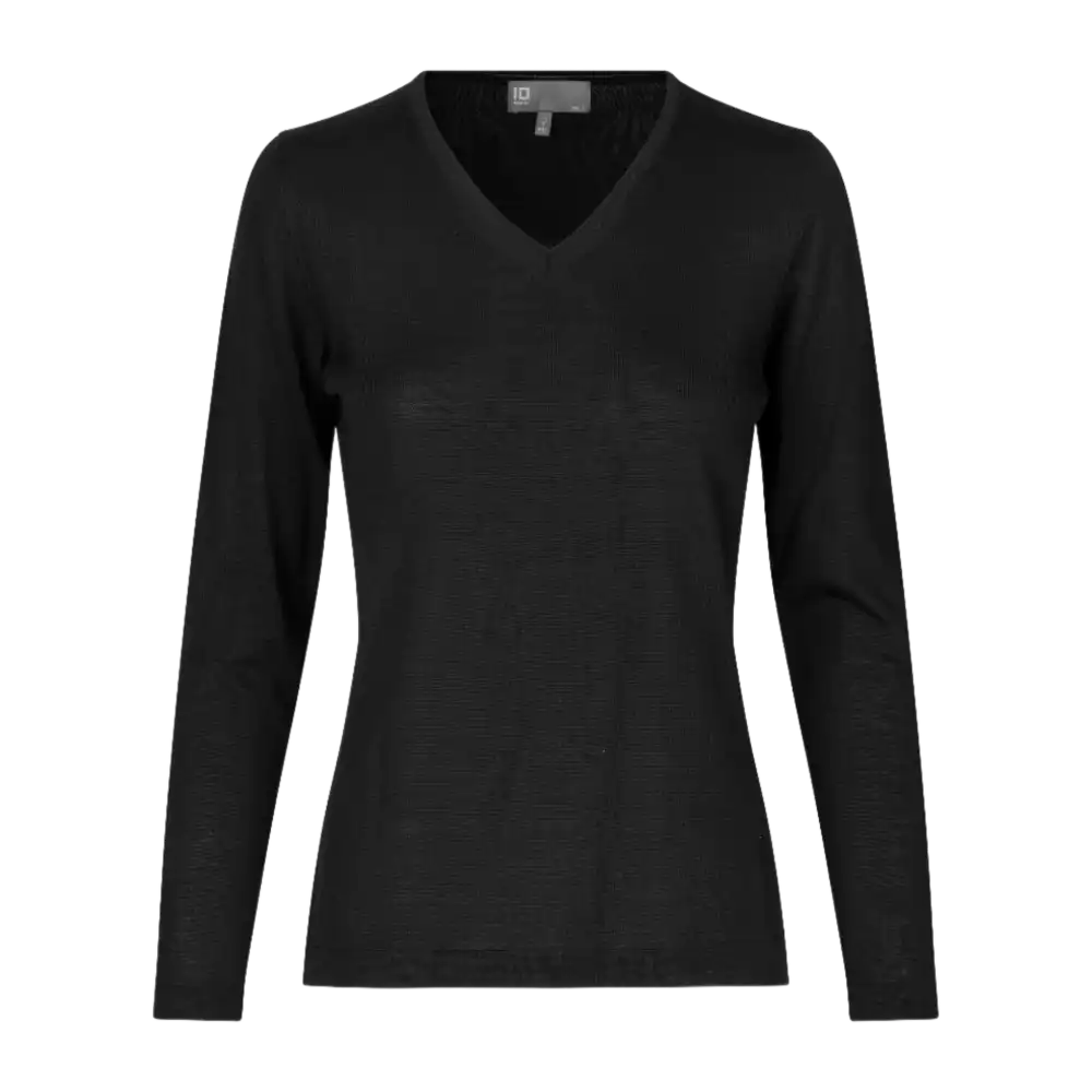 PULLOVER MERINO-Black-ZigiZagi