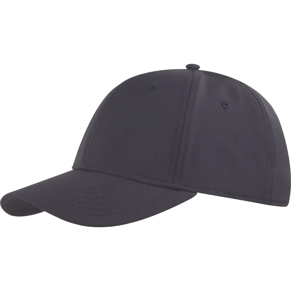 Musta Quick Dry lippis omalla logolla.