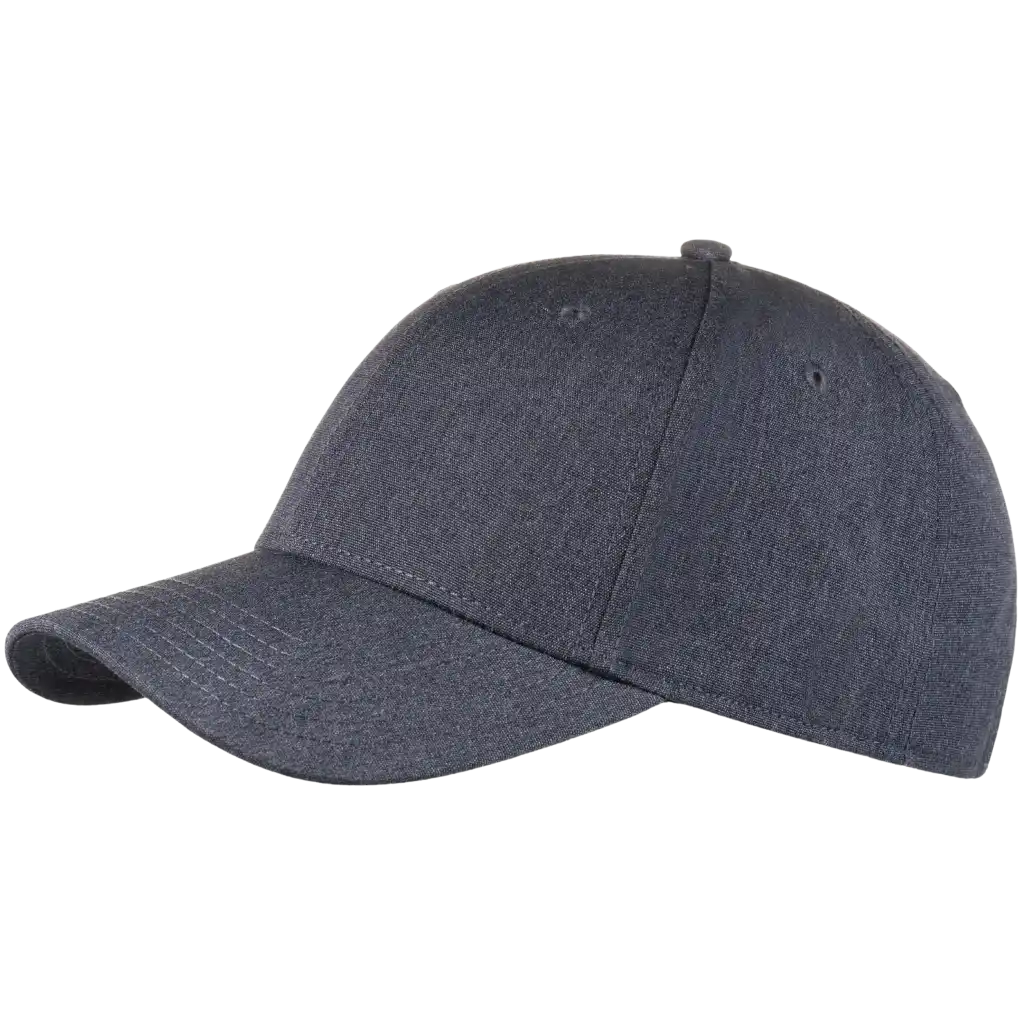 Lippis omalla logolla Recycled Canvas, väri antrasiitti. Ekologinen ja joustava.