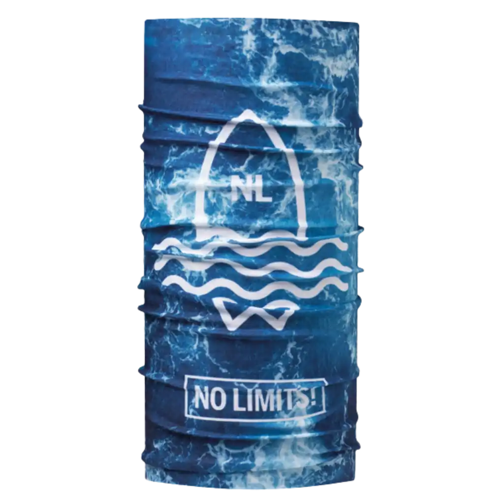 Vastuullinen Repreve®-tuubihuivi omalla logolla – valmistettu muovipulloista.