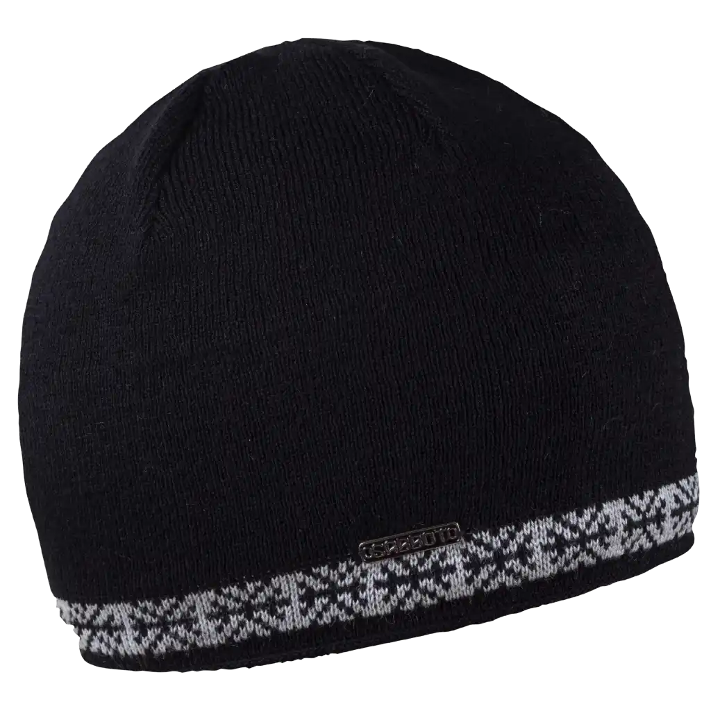 Sabbot Jan SA1132 – miesten fleecevuorattu pipo, musta