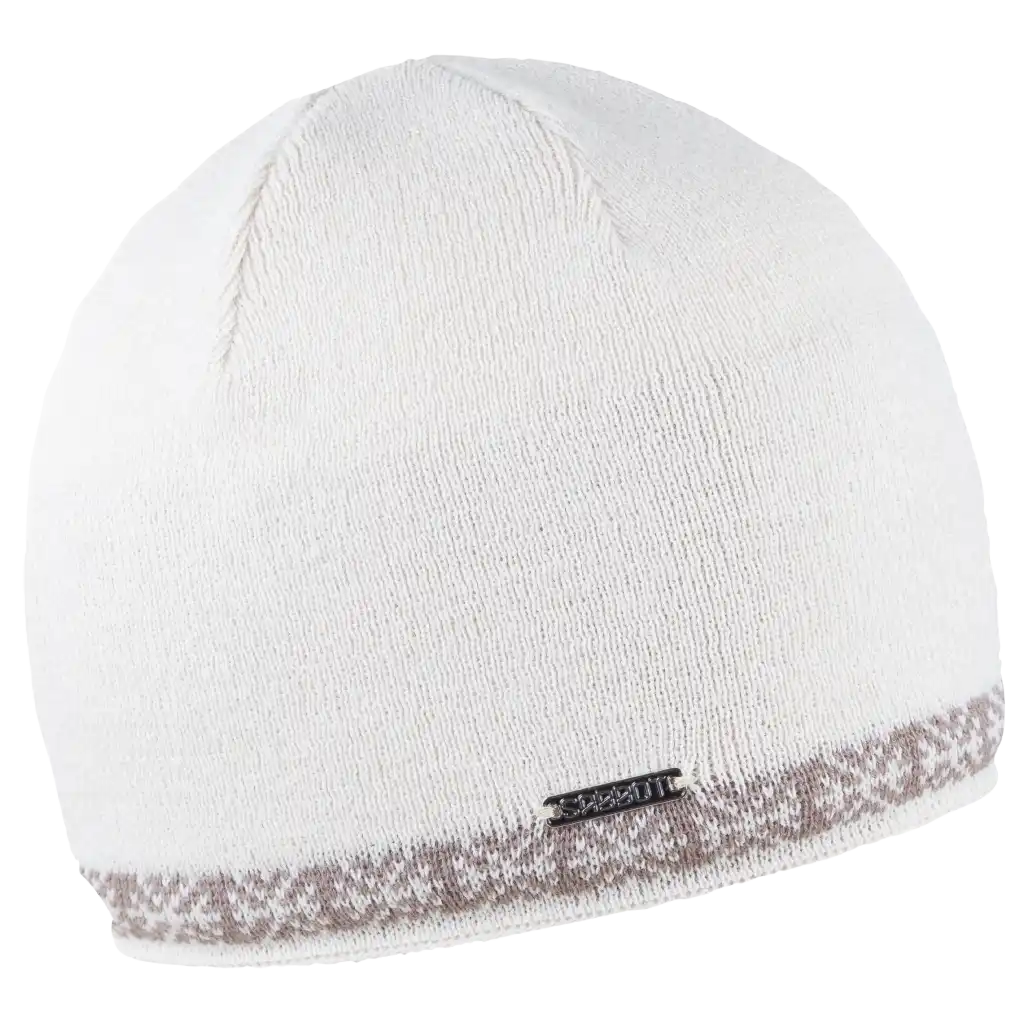 Sabbot Jan SA1132 – miesten fleecevuorattu pipo, luonnonvalkoinen