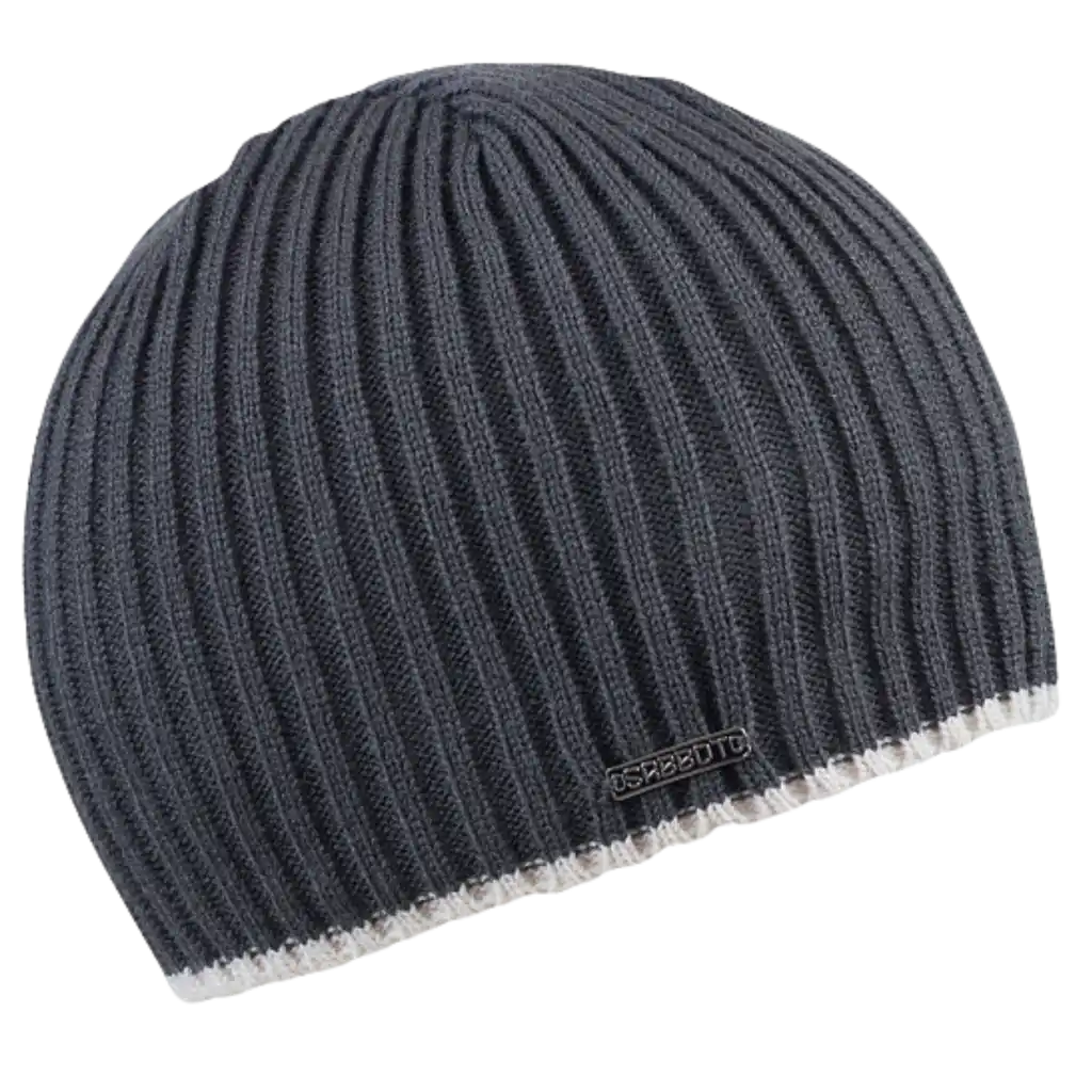 Sabbot Marek SA1080 – miesten peruspipo, tummanharmaa, metallinen Sabbot-logo edessä