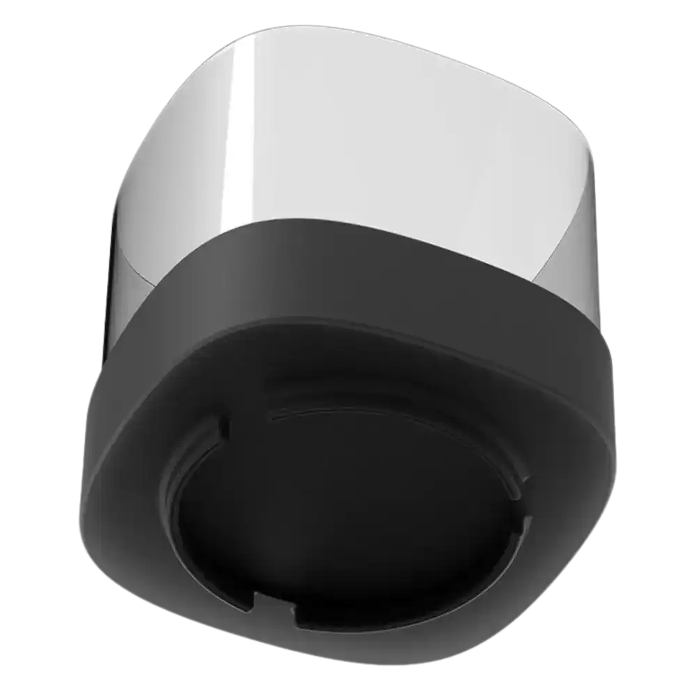 SACKit Bio Lamp Ø14 alapuolelta, näkyvissä pohjarakenne ja Ø14 Accessory Fit -sovitus