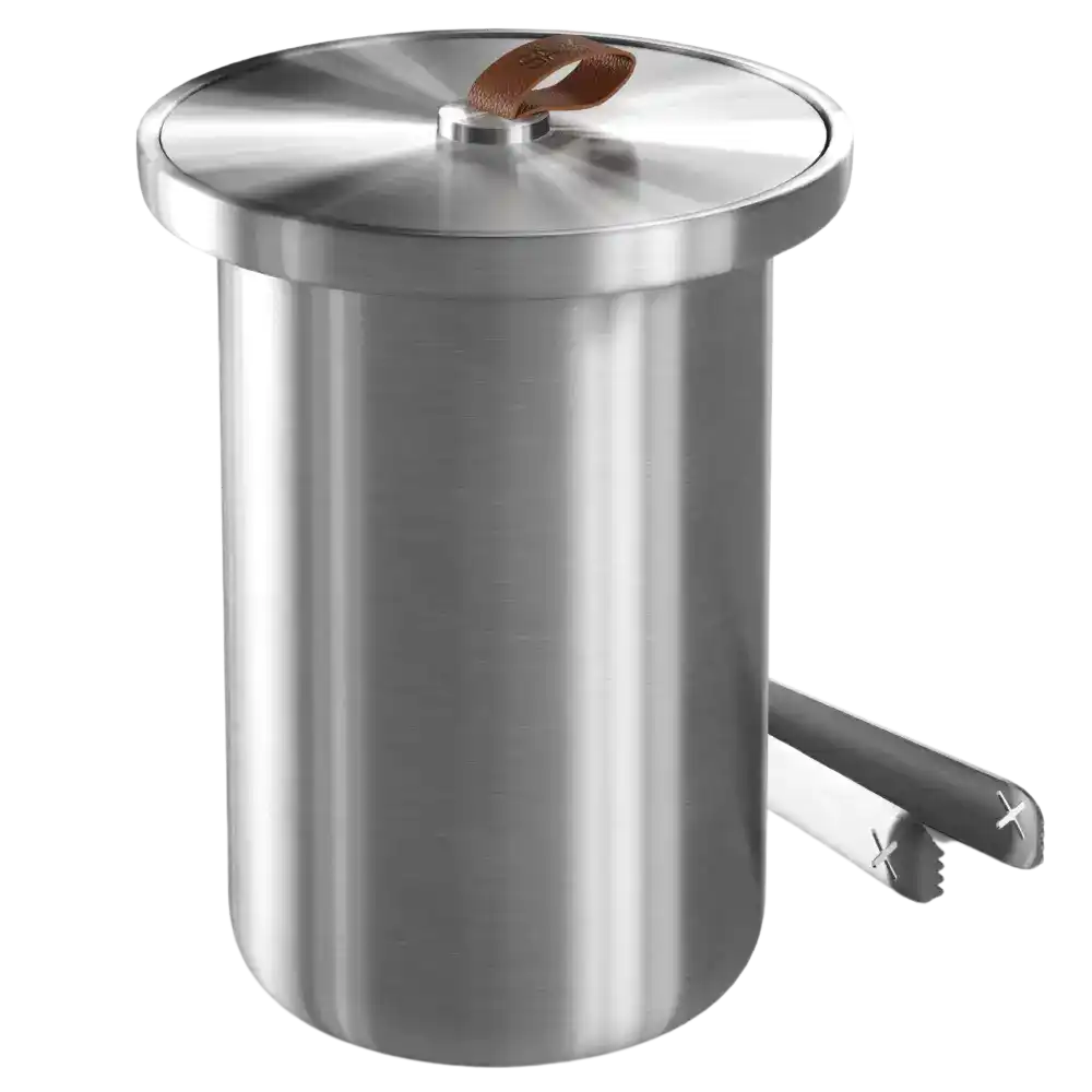 SACKit Wine Cooler viininjÀÀhdytin suljettuna â terĂ€stĂ€ ja nahkaa, premium-yrityslahja