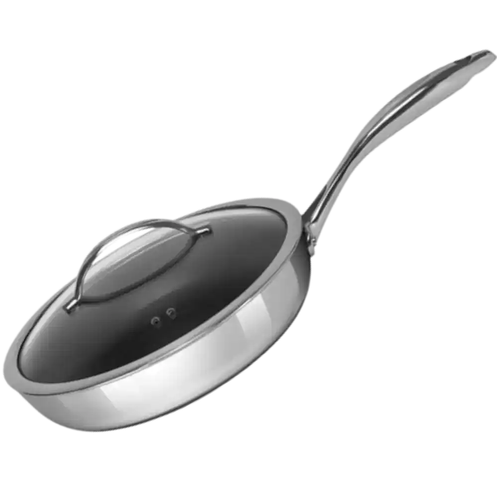 Scanpan HaptIQ induktiopaistinpannu 28cm lasikannella liikelahjaksi