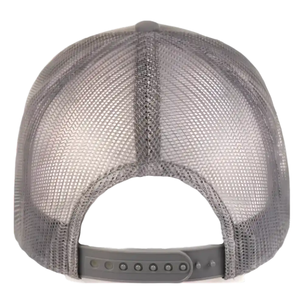 Smooth mesh lippalakki kuva takaa snapback kiinnityksestä.