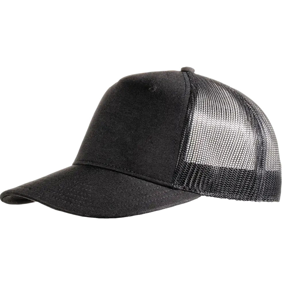 Snap Curved 5-panel lippis logolla, väri Musta