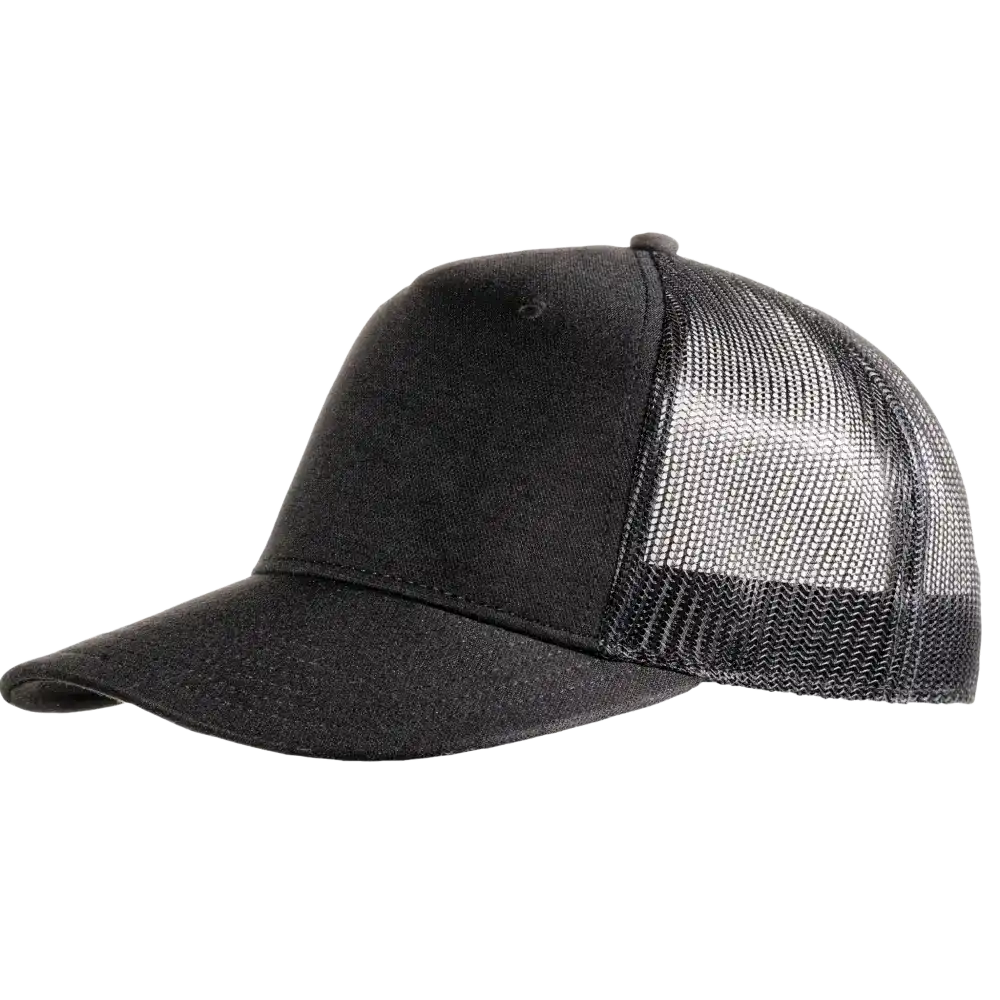 Snap Curved 5-panel lippis logolla, vÀri Musta