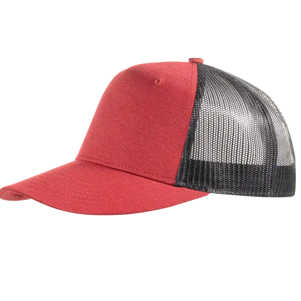 Snap Curved 5-panel lippis logolla, vÀri Punainen