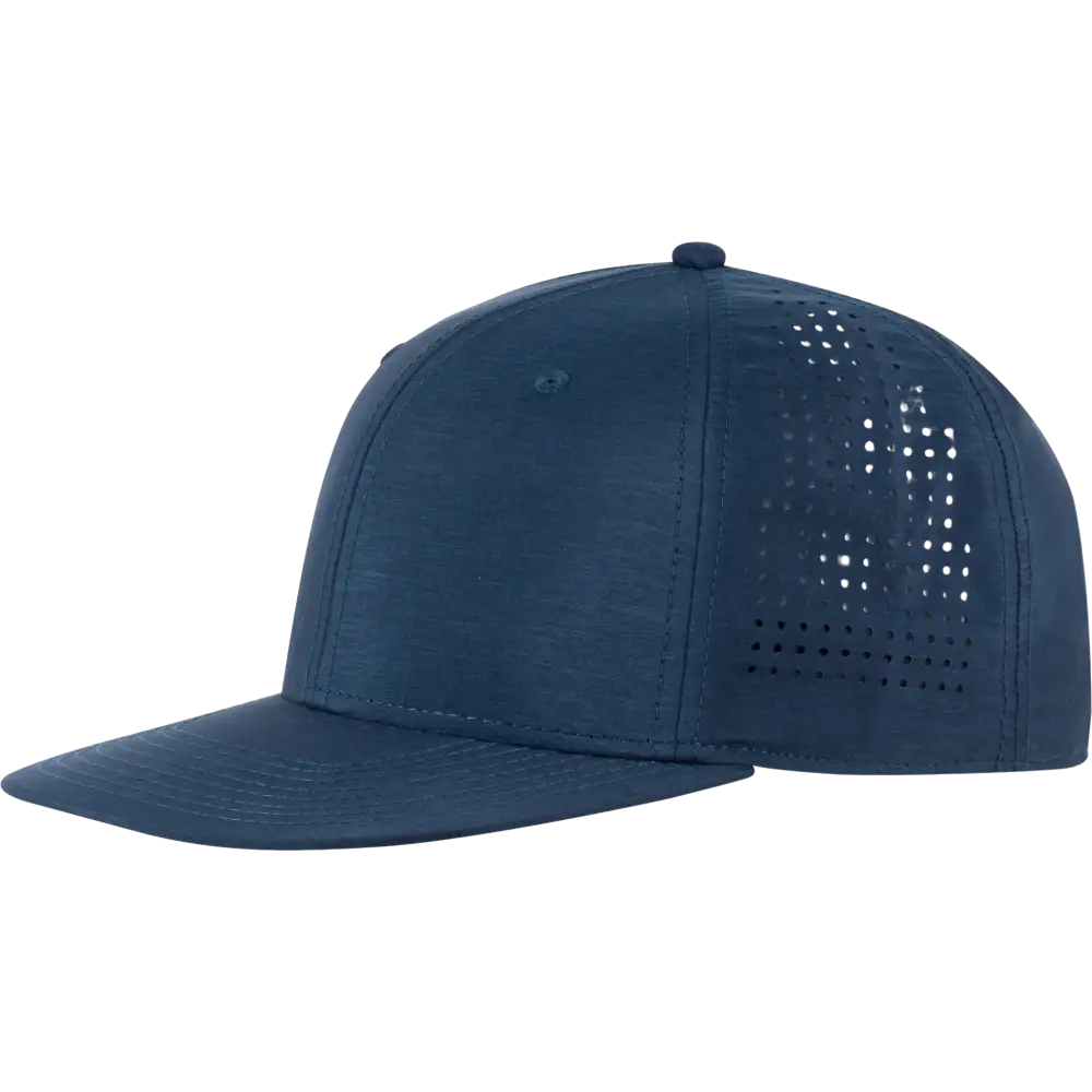 Perforoitu snapback omalla logolla, väri Dark petrol