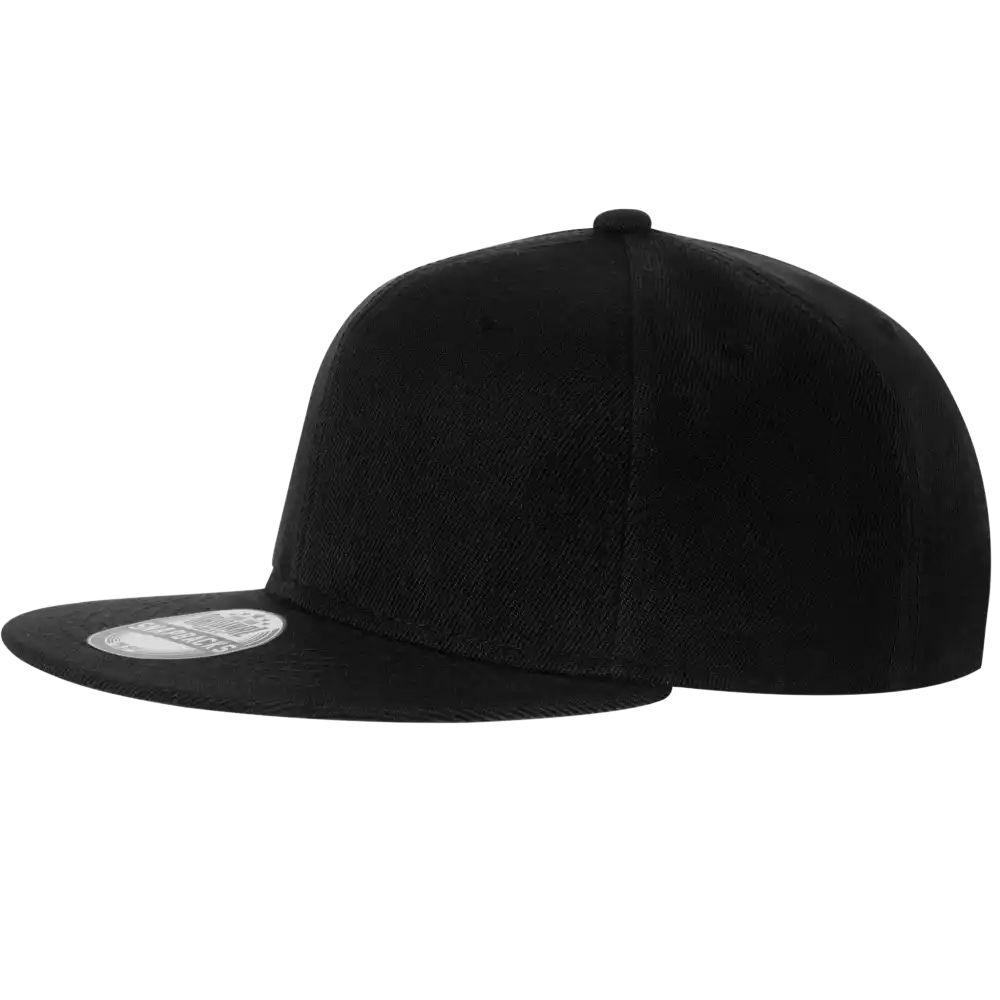 SNAP SOLID snapback omalla logolla, väri Musta.