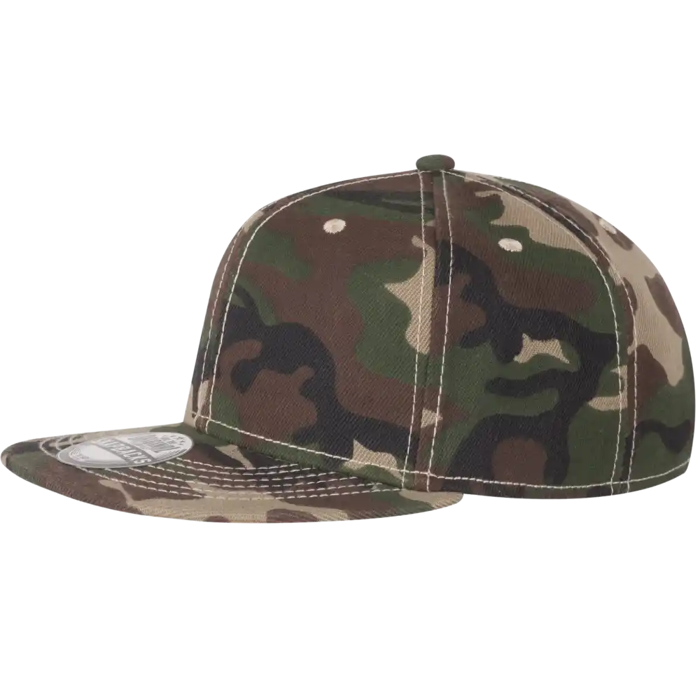 SNAP SOLID snapback omalla logolla, vÀri Bottle camo.