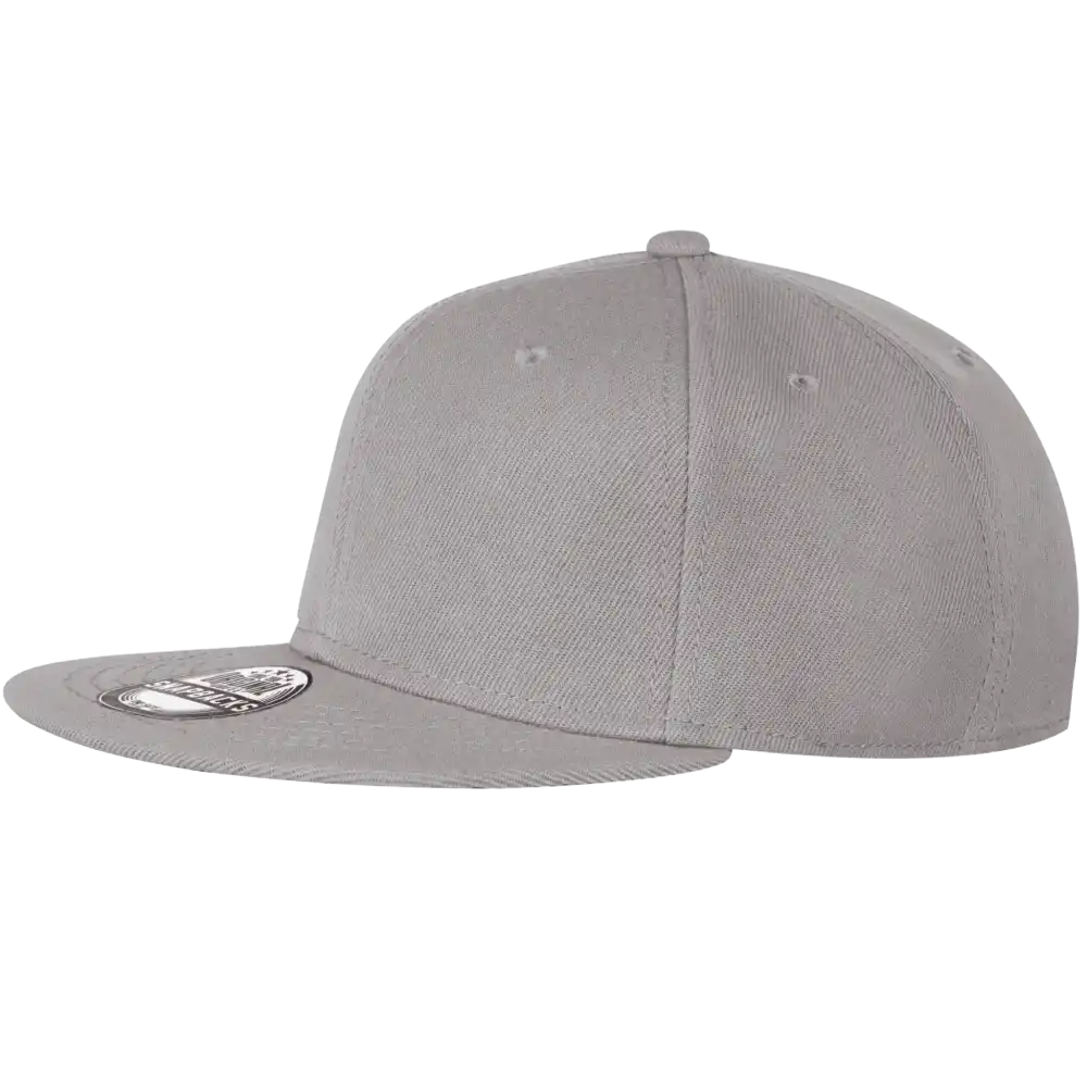 SNAP SOLID snapback omalla logolla, väri Harmaa