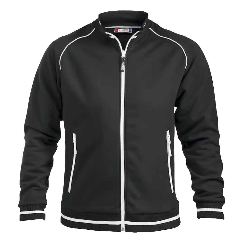 Takki omalla logolla - CLIQUE - GRAIG SPORTTINEN VERKKATAKKI Musta - ZigiZagi