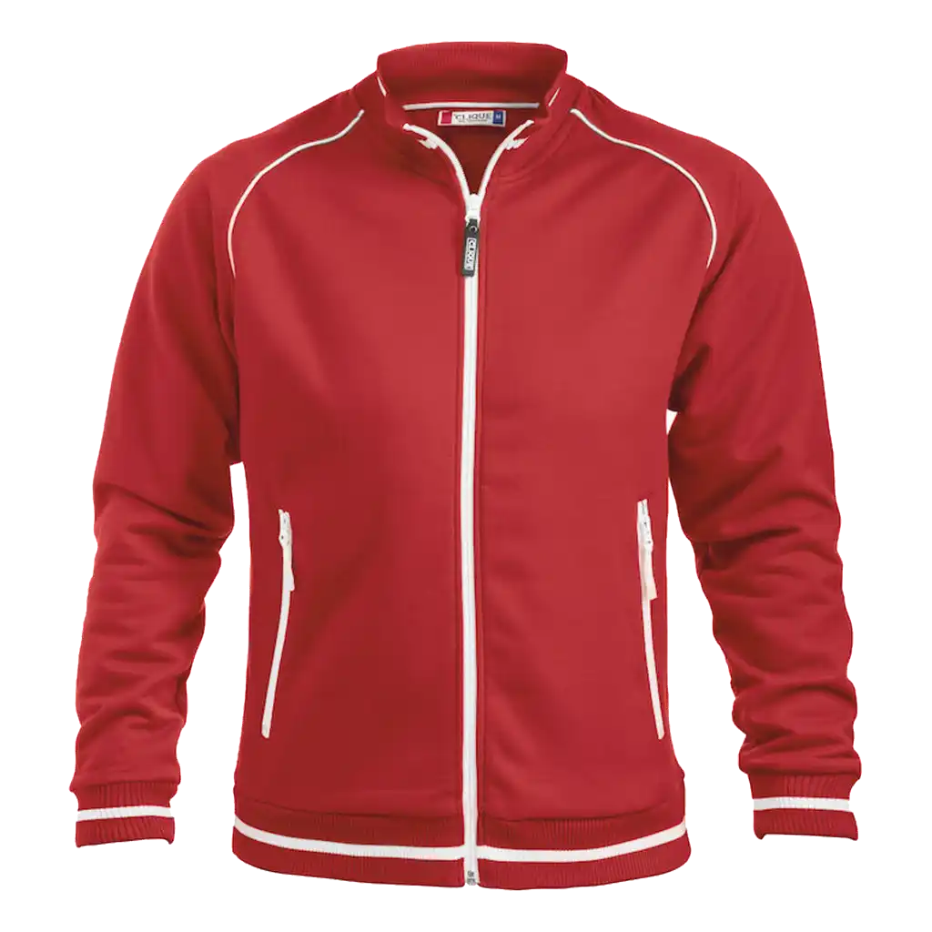 Takki omalla logolla - CLIQUE - GRAIG SPORTTINEN VERKKATAKKI Punainen - ZigiZagi