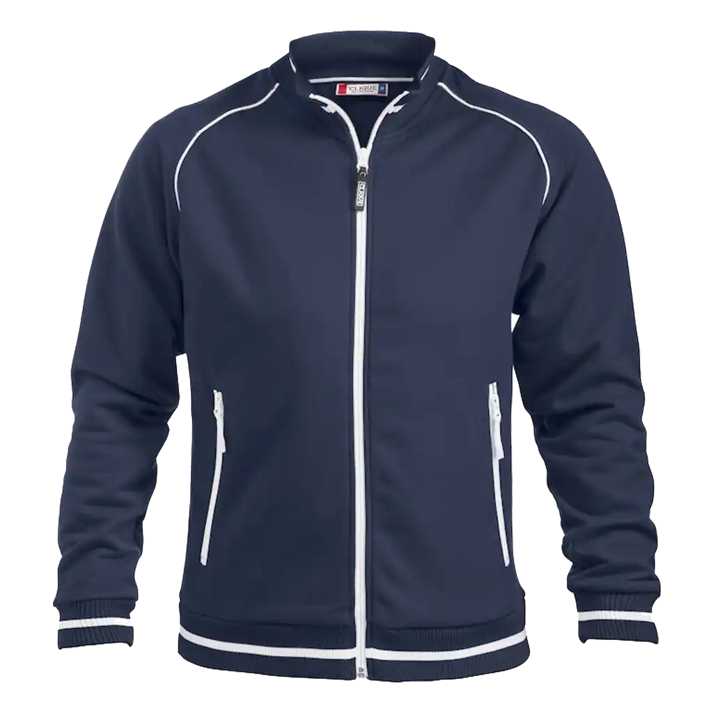 Takki omalla logolla - CLIQUE - GRAIG SPORTTINEN VERKKATAKKI Navy - ZigiZagi