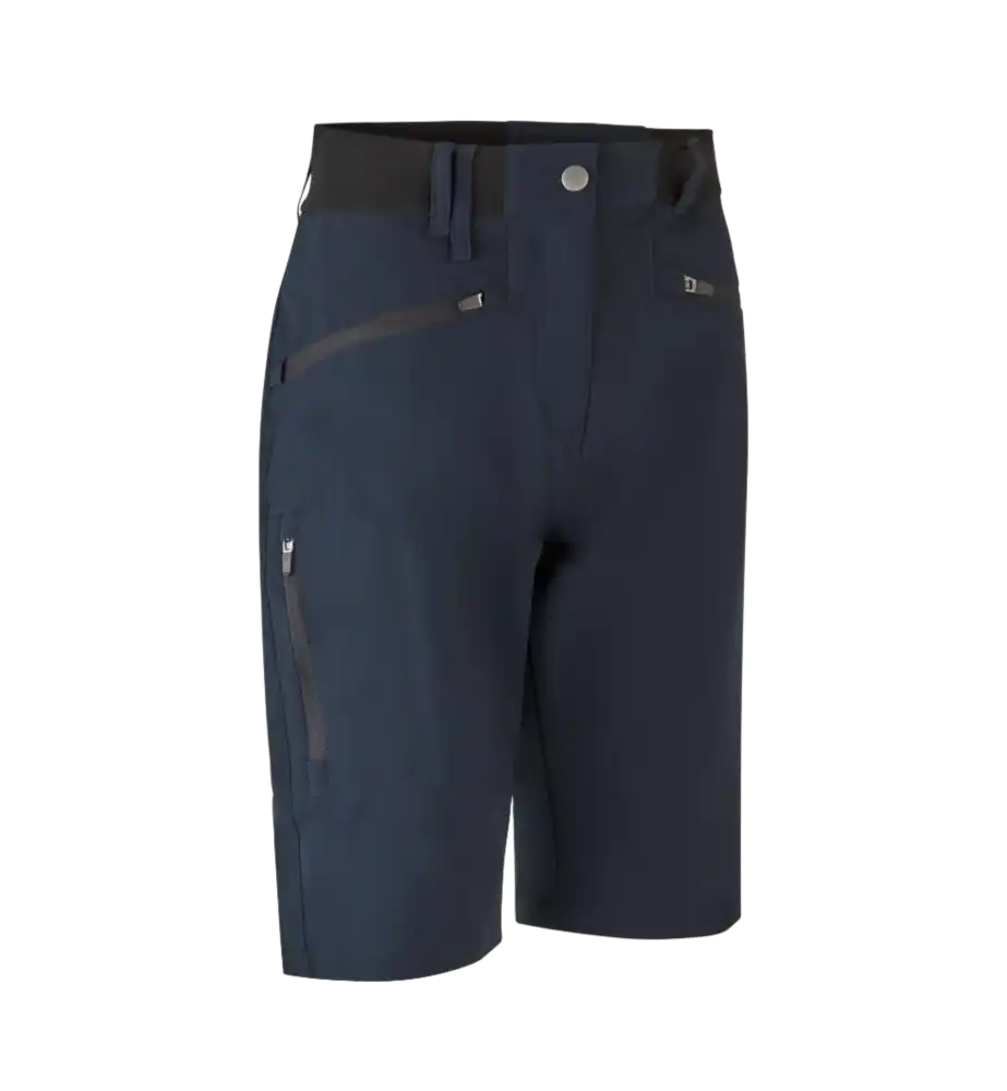 CORE STRETCH SHORTSIT ID 0913 WOMEN-Navy-ZigiZagi