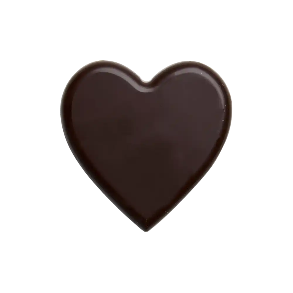 Suklaa sydÀn omalla logolla-Dark 58%-ZigiZagi