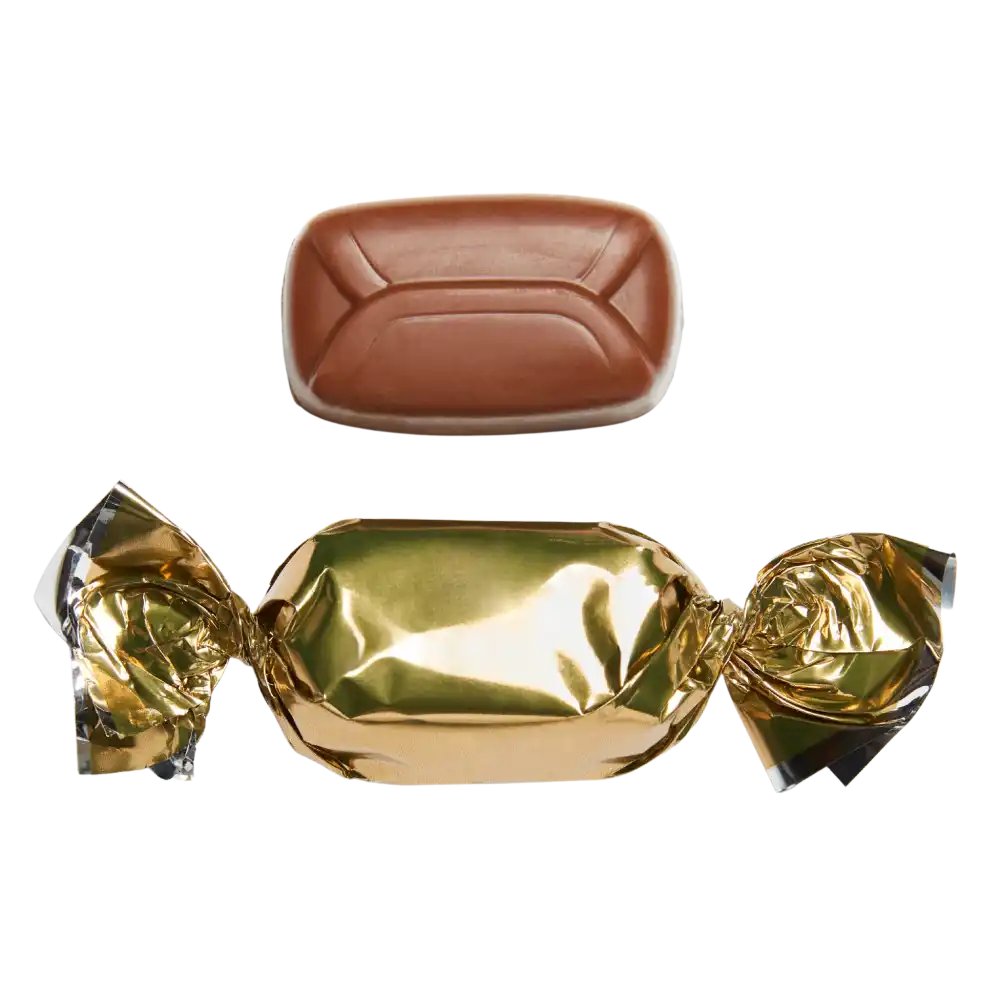 SUKLAAKARKKI KÄÄREESSÄ LOGOLLA-Caramel-ZigiZagi