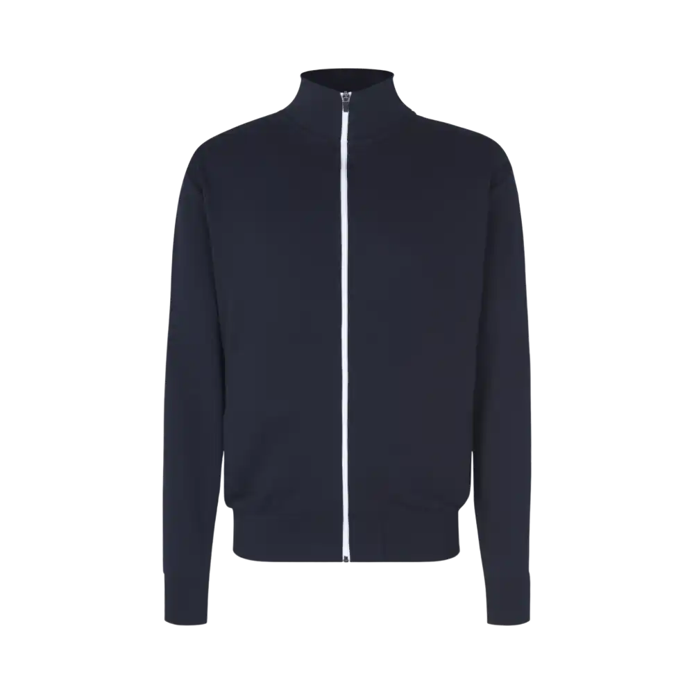 Navy collegetakki omalla logolla â edestĂ€