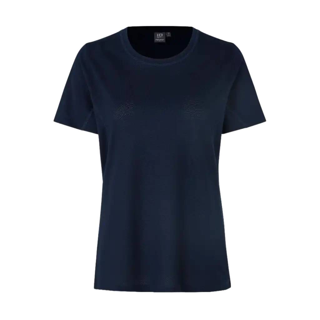 Navy ID® T-shirt Lyocell 0529 – klassinen naisten Lyocell T-paita omalla logolla