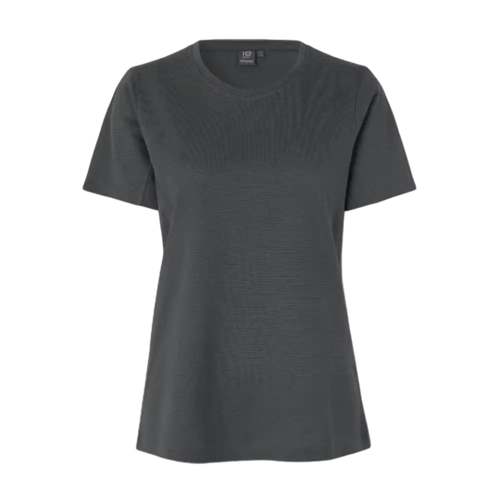 Silver grey ID® Lyocell T-paita naisten malli 0529 – laadukas T-paita yrityksille omalla logolla