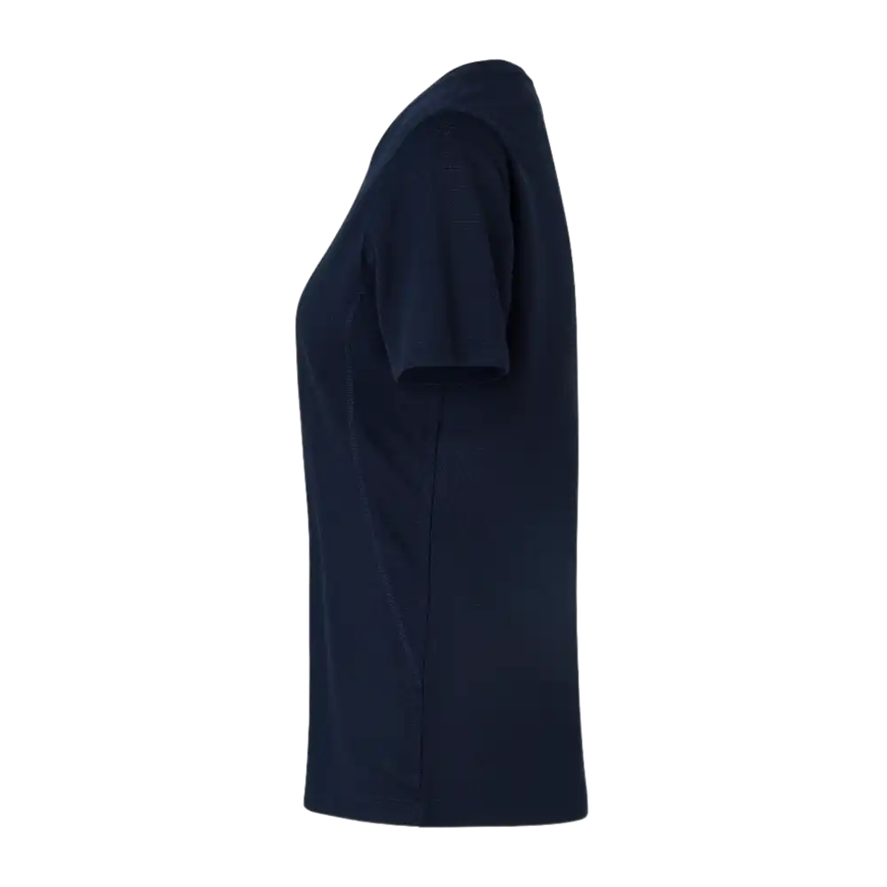 Navy ID® T-shirt Lyocell 0529 – klassinen naisten Lyocell T-paita omalla logolla - Sivukuva