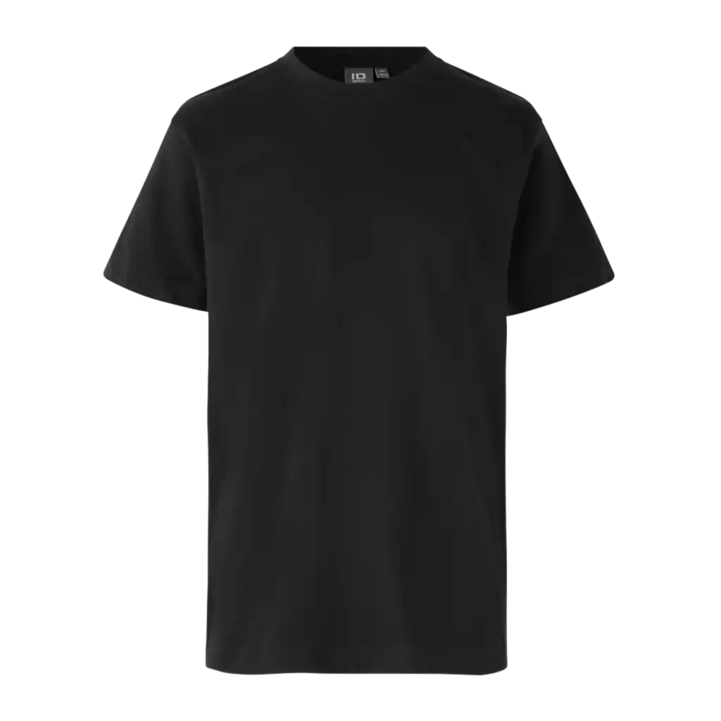 Musta lasten T-TIME® T-paita ID® 40510 – monikäyttöinen lasten t-paita omalla logolla