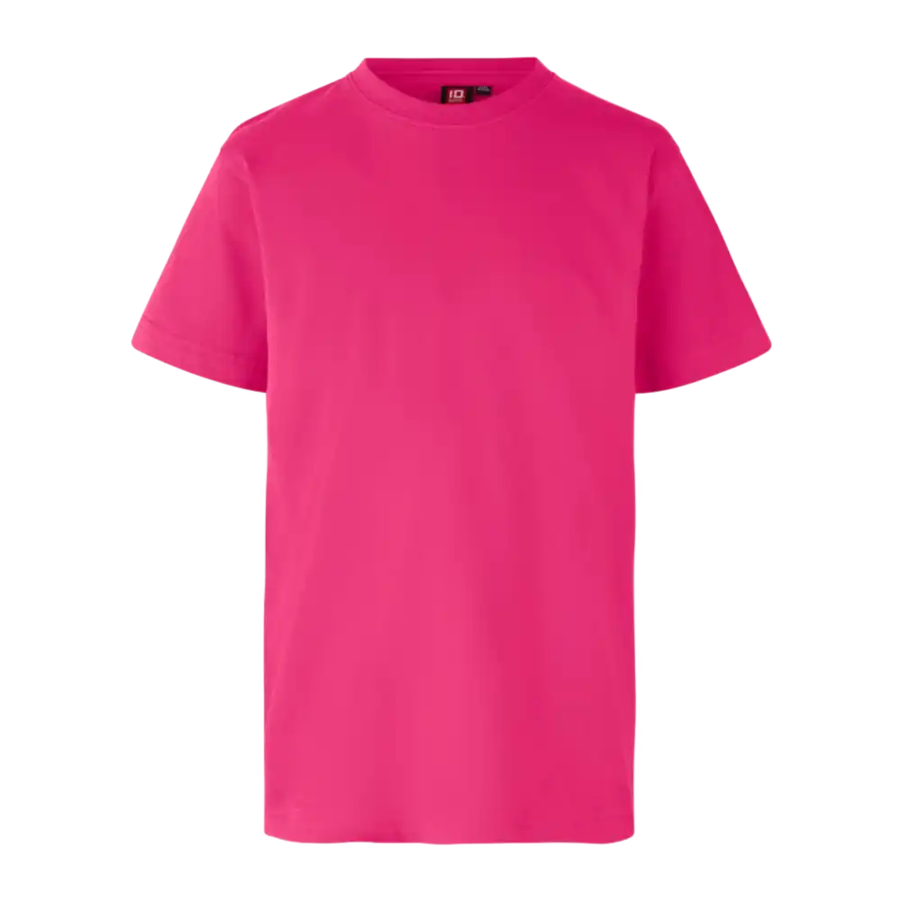 Pinkki lasten T-TIME® T-paita ID® 40510 – lasten t-paita omalla logolla