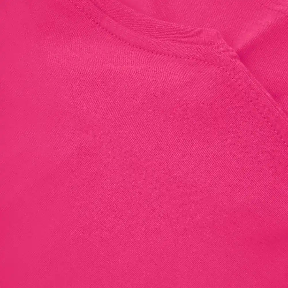 Pinkki lasten T-TIMEĀ® T-paita IDĀ® 40510 lƤhikuva kauluksesta ā tuplaommel ja laadukas resori