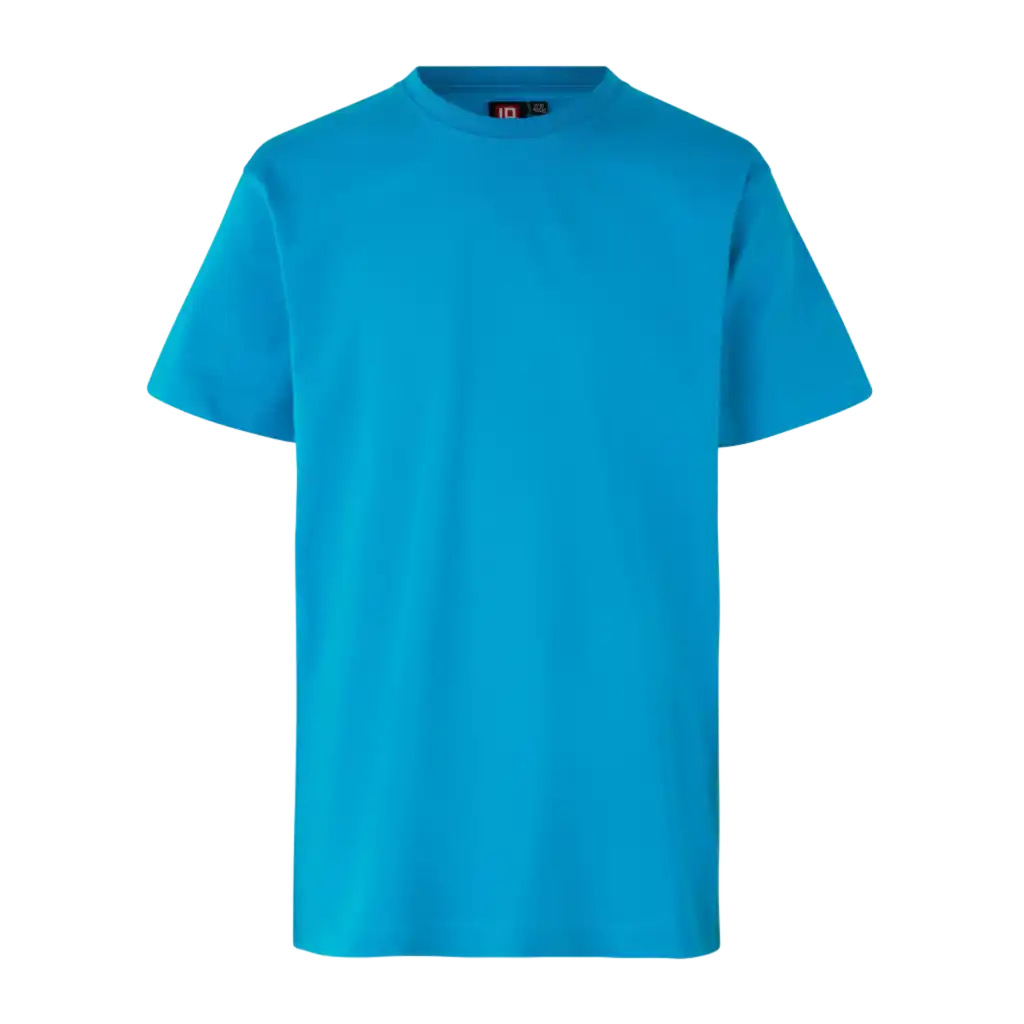 Turkoosi lasten T-TIME® T-paita ID® 40510 – pehmeä ja kestävä lasten t-paita