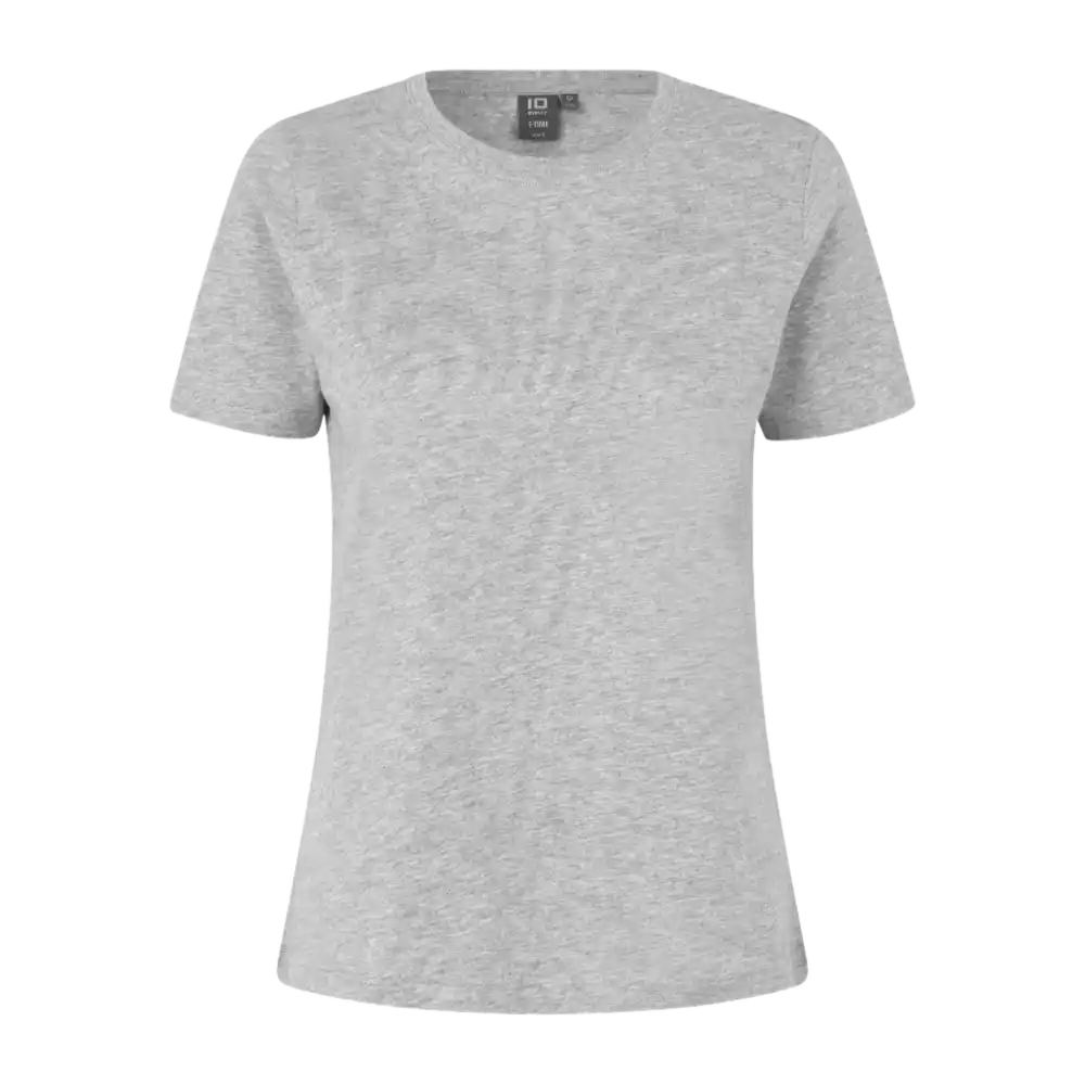 IDĀ® T-TIMEĀ® 0511 naisten T-paita harmaa meleerattu ā laadukas T-paita omalla logolla