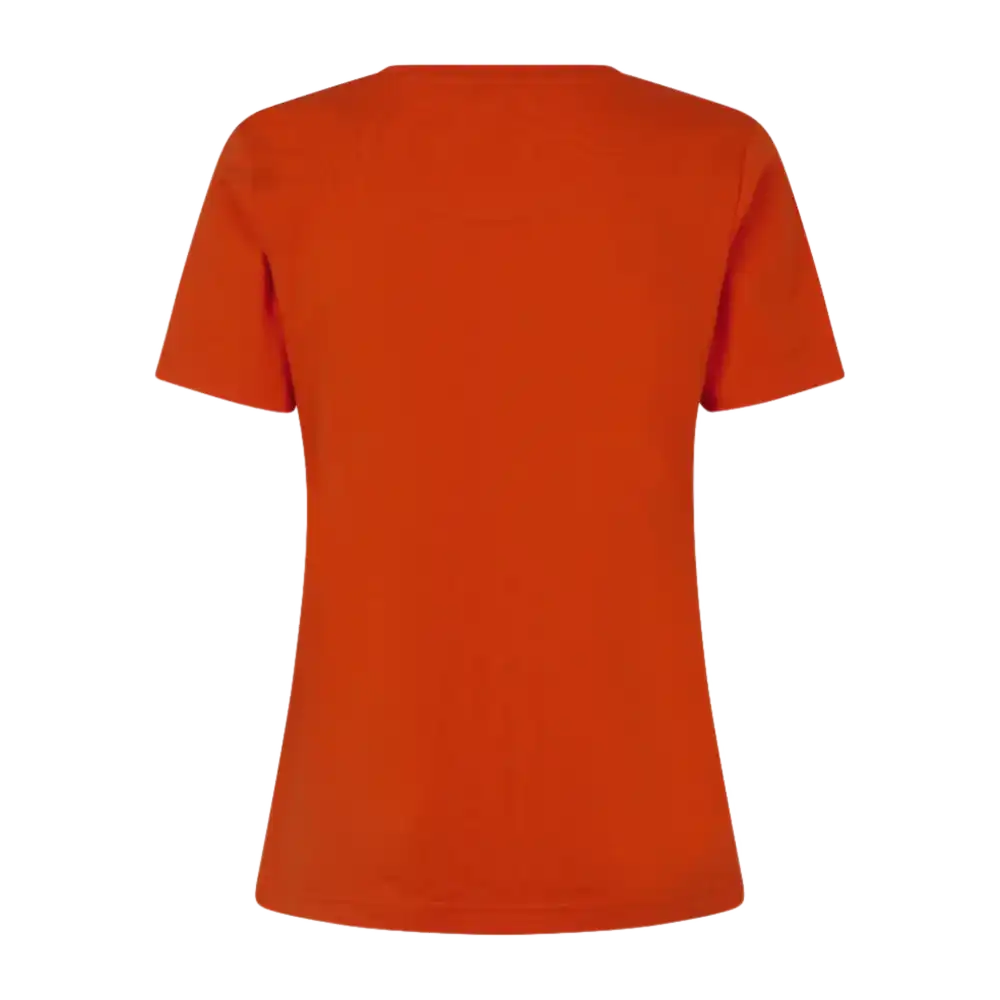 IDĀ® T-TIMEĀ® 0511 naisten T-paita oranssi takaa ā yrityksen T-paita omalla logolla