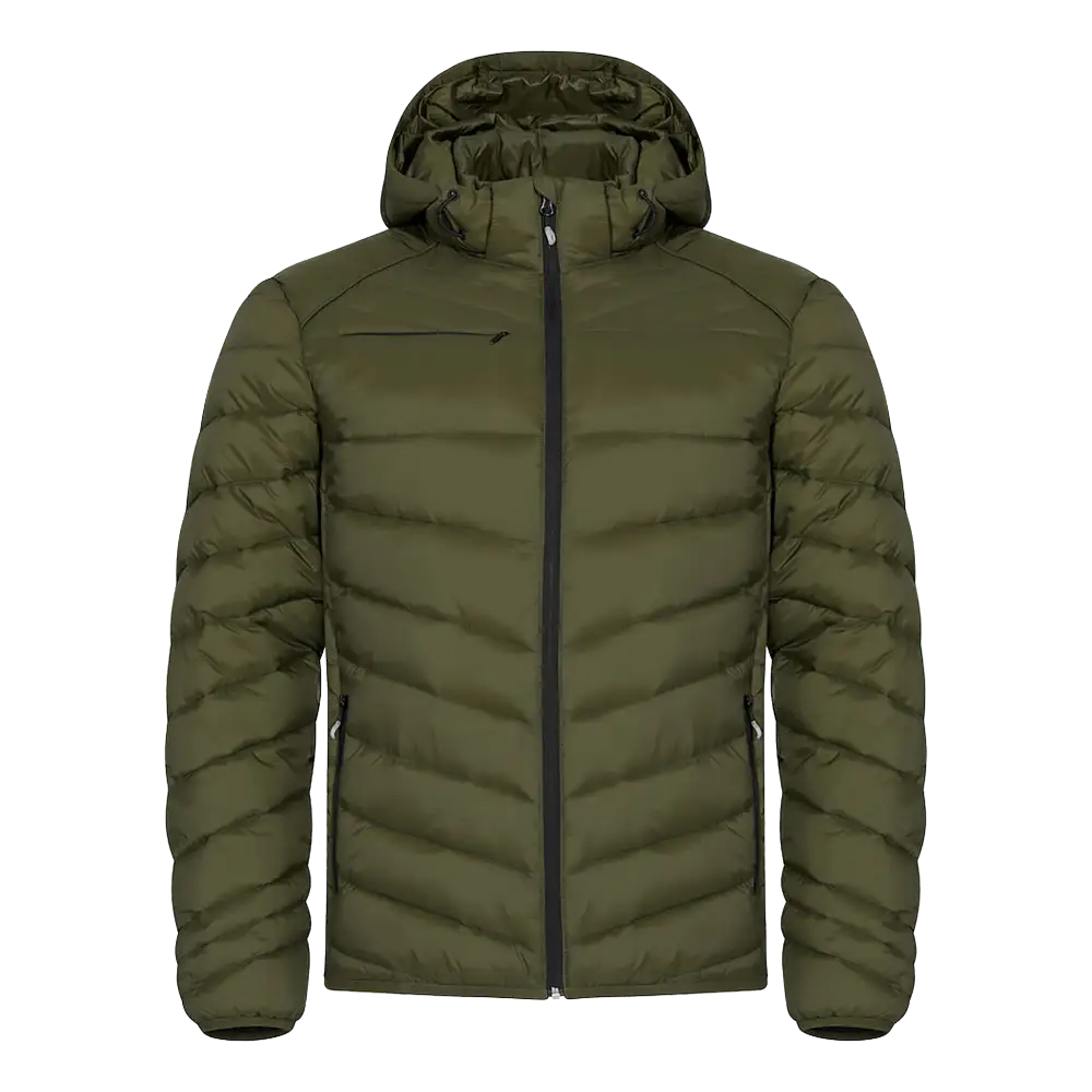 Takki firman logolla - CLIQUE - IDAHO Fog Green - KEVYTTOPPATAKKI - ZigiZagi