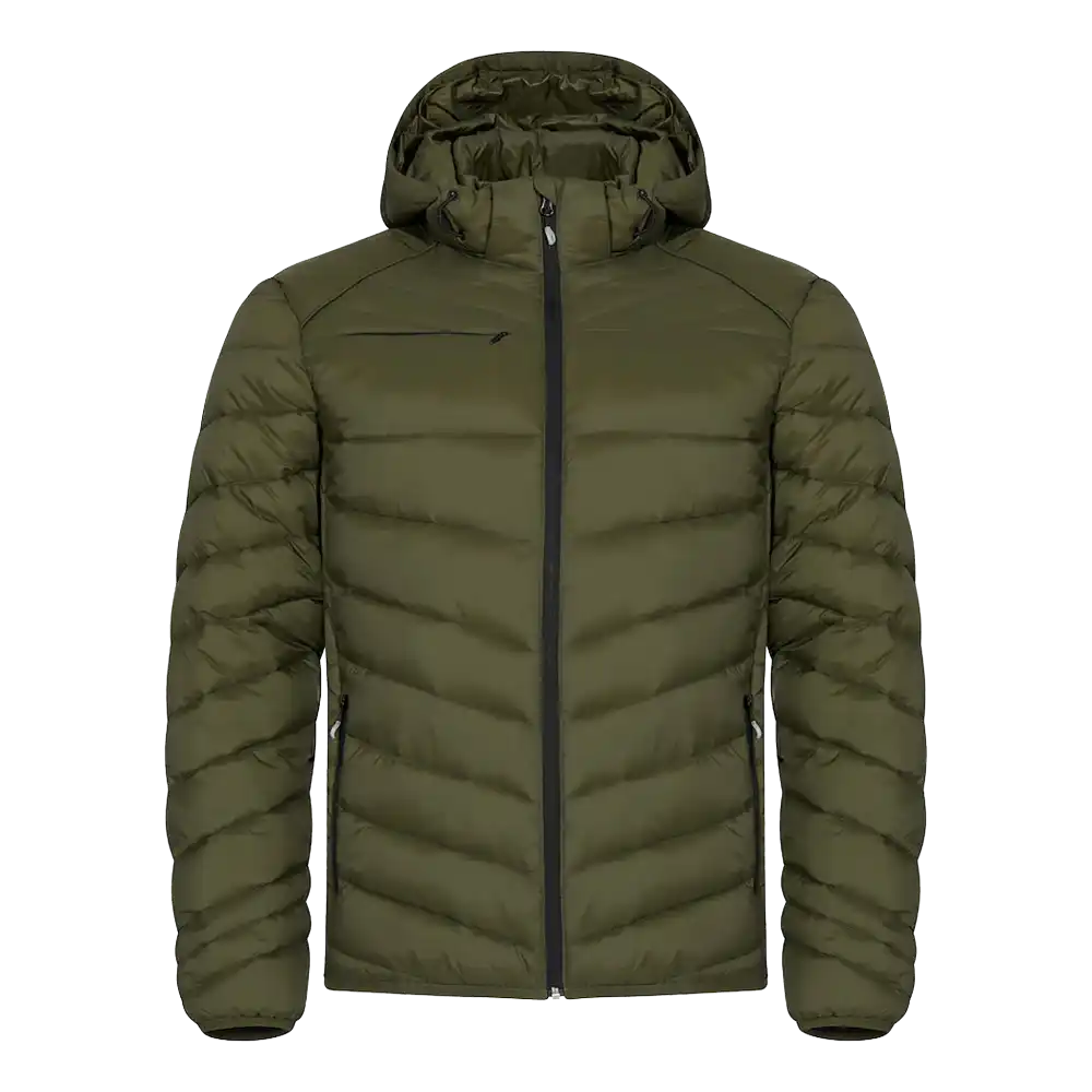 Takki firman logolla - CLIQUE - IDAHO Fog Green - KEVYTTOPPATAKKI - ZigiZagi