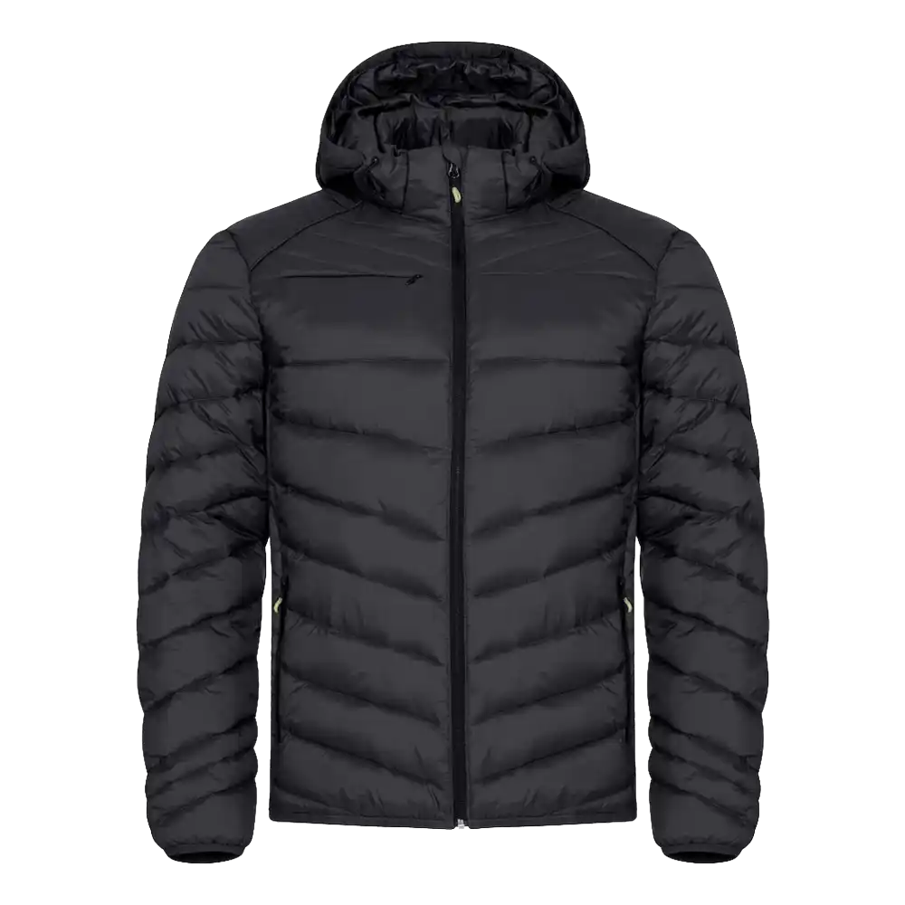 Takki firman logolla - CLIQUE - IDAHO Black - KEVYTTOPPATAKKI - ZigiZagi